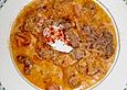 Sauerkrautsuppe mit Hackfleisch