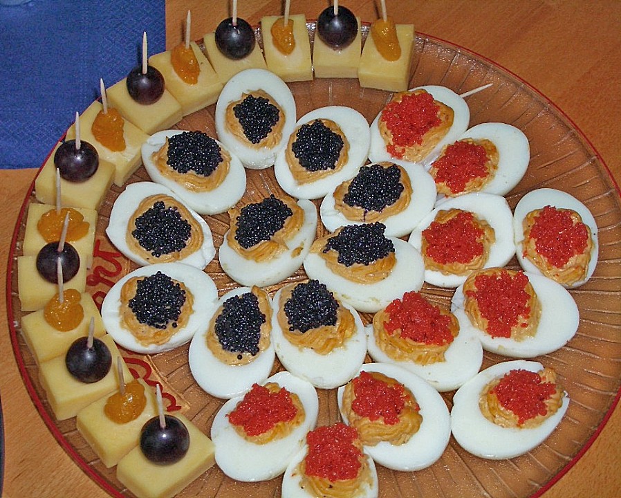 Gefüllte Eier - schnell (Rezept mit Bild) von Cloesue | Chefkoch.de