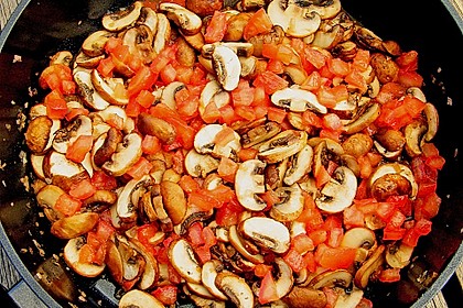 Bärlauch - Spaghetti mit Champignons 27