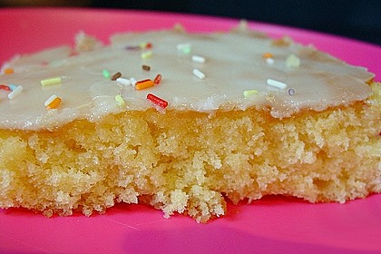 Schneller Zitronenkuchen auf dem Blech 18