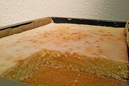 Schneller Zitronenkuchen auf dem Blech 31