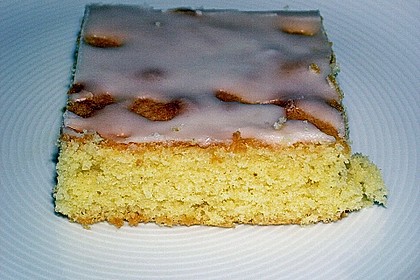Schneller Zitronenkuchen auf dem Blech 17