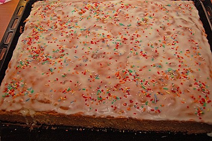Schneller Zitronenkuchen auf dem Blech 27