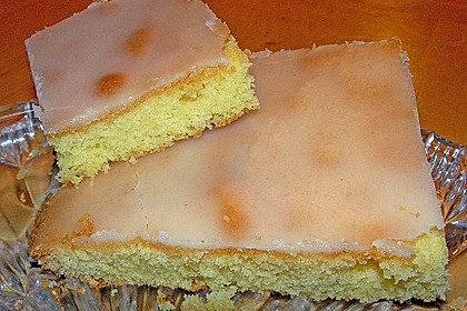 Schneller Zitronenkuchen auf dem Blech 10