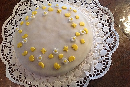 Schneller Zitronenkuchen auf dem Blech 1