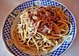 Spaghetti mit Thunfisch, Champignons und Sahne