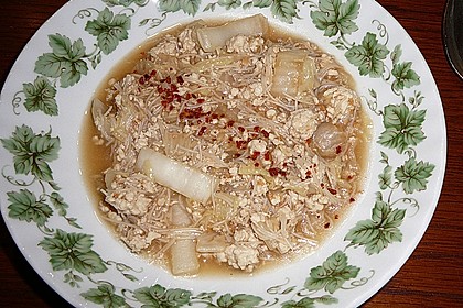 Chinakohl - Glasnudeleintopf