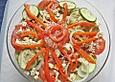 Mediterraner Schichtsalat
