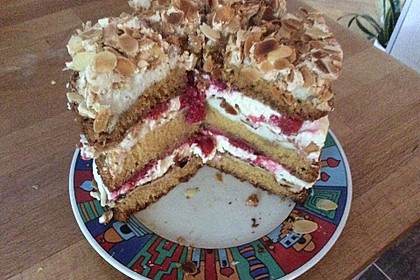 Himmelstorte mit Himbeeren 38