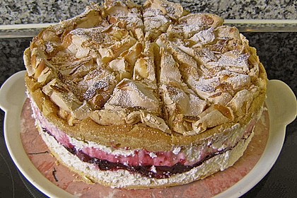Himmelstorte mit Himbeeren 24