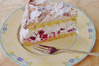 Himmelstorte mit Himbeeren 9