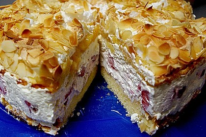 Himmelstorte mit Himbeeren 2