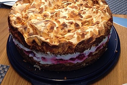 Himmelstorte mit Himbeeren 29