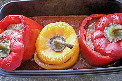 Gefüllte Paprika (leicht) 2