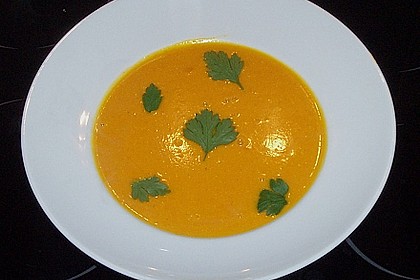 Kürbissuppe mit Ingwer und Kokosmilch 84