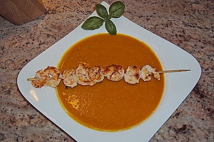 Kürbissuppe mit Ingwer und Kokosmilch 29