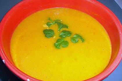 Kürbissuppe mit Ingwer und Kokosmilch 134