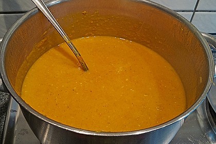Kürbissuppe mit Ingwer und Kokosmilch 175