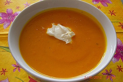 Kürbissuppe mit Ingwer und Kokosmilch 43
