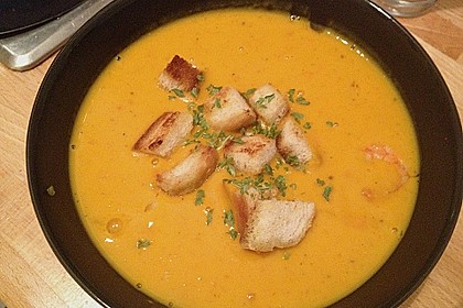 Kürbissuppe mit Ingwer und Kokosmilch 87