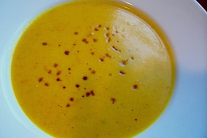 Kürbissuppe mit Ingwer und Kokosmilch 115