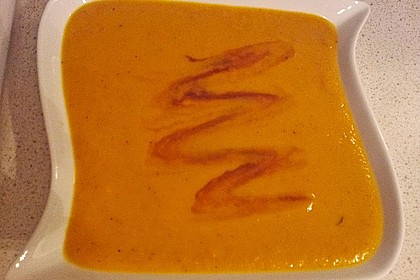 Kürbissuppe mit Ingwer und Kokosmilch 176
