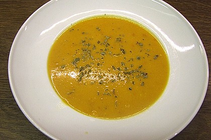 Kürbissuppe mit Ingwer und Kokosmilch 113