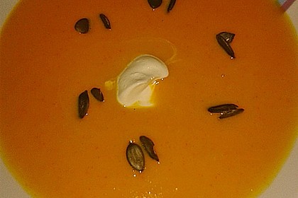 Kürbissuppe mit Ingwer und Kokosmilch 122