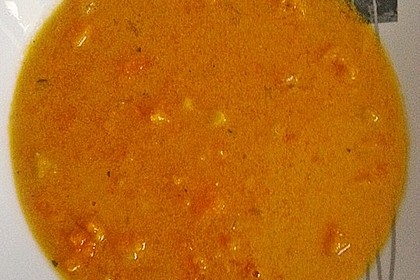 Kürbissuppe mit Ingwer und Kokosmilch 138