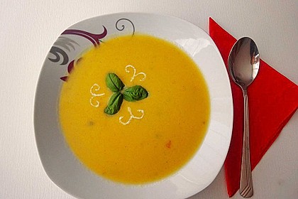 Kürbissuppe mit Ingwer und Kokosmilch 17