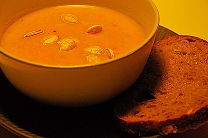 Kürbissuppe mit Ingwer und Kokosmilch 59