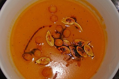 Kürbissuppe mit Ingwer und Kokosmilch 106