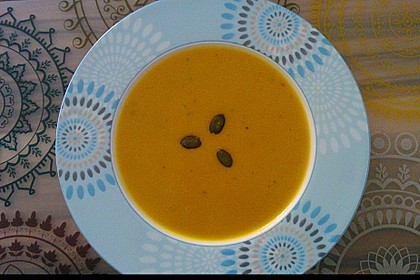 Kürbissuppe mit Ingwer und Kokosmilch 82