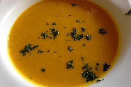 Kürbissuppe mit Ingwer und Kokosmilch 88