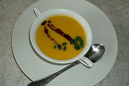 Kürbissuppe mit Ingwer und Kokosmilch 68