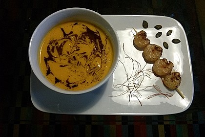 Kürbissuppe mit Ingwer und Kokosmilch 16