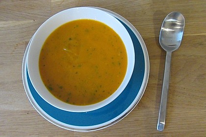 Kürbissuppe mit Ingwer und Kokosmilch 142