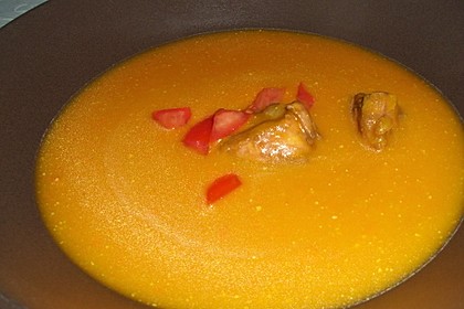 Kürbissuppe mit Ingwer und Kokosmilch 109