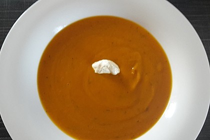 Kürbissuppe mit Ingwer und Kokosmilch 111
