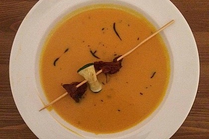 Kürbissuppe mit Ingwer und Kokosmilch 97