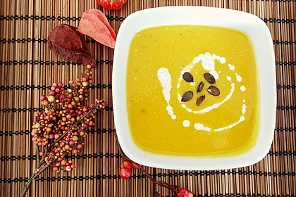 Kürbissuppe mit Ingwer und Kokosmilch 34