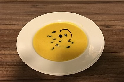 Kürbissuppe mit Ingwer und Kokosmilch 125