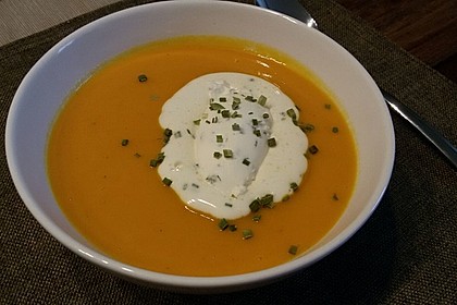 Kürbissuppe mit Ingwer und Kokosmilch 108