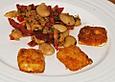Salat von wei&szlig;en Bohnen und Paprika