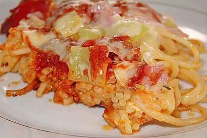 Spaghetti - Pfannen - Pizza 1