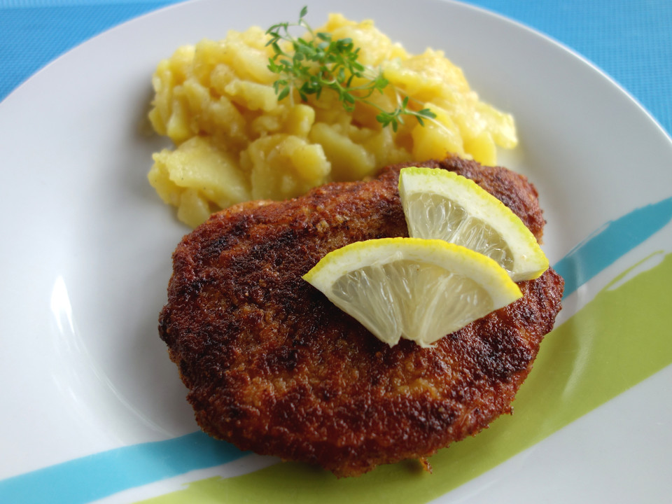 Paniertes Schweineschnitzel (Rezept mit Bild) von PapasBratwurst ...