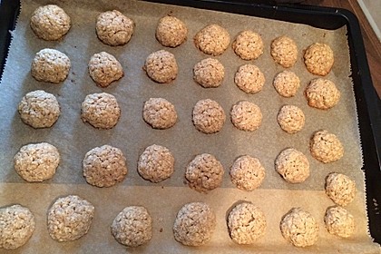 Dinkel Haferkekse weniger süß 7