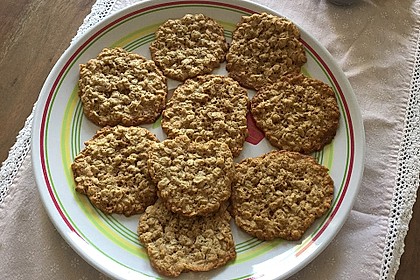 Dinkel Haferkekse weniger süß 2