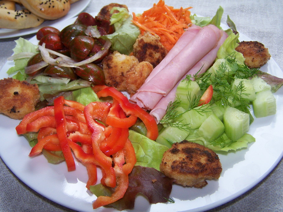 Bunte Salatplatte (Rezept mit Bild) von Moni_le | Chefkoch.de