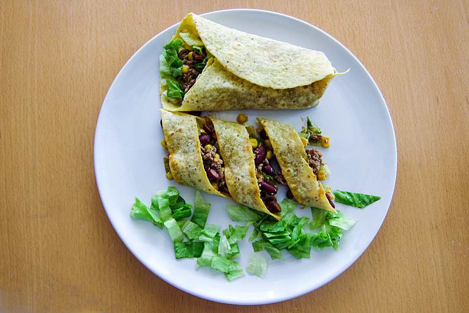 Mexikanische Wraps (Rezept mit Bild) von Hudldudl Chefkoch.de